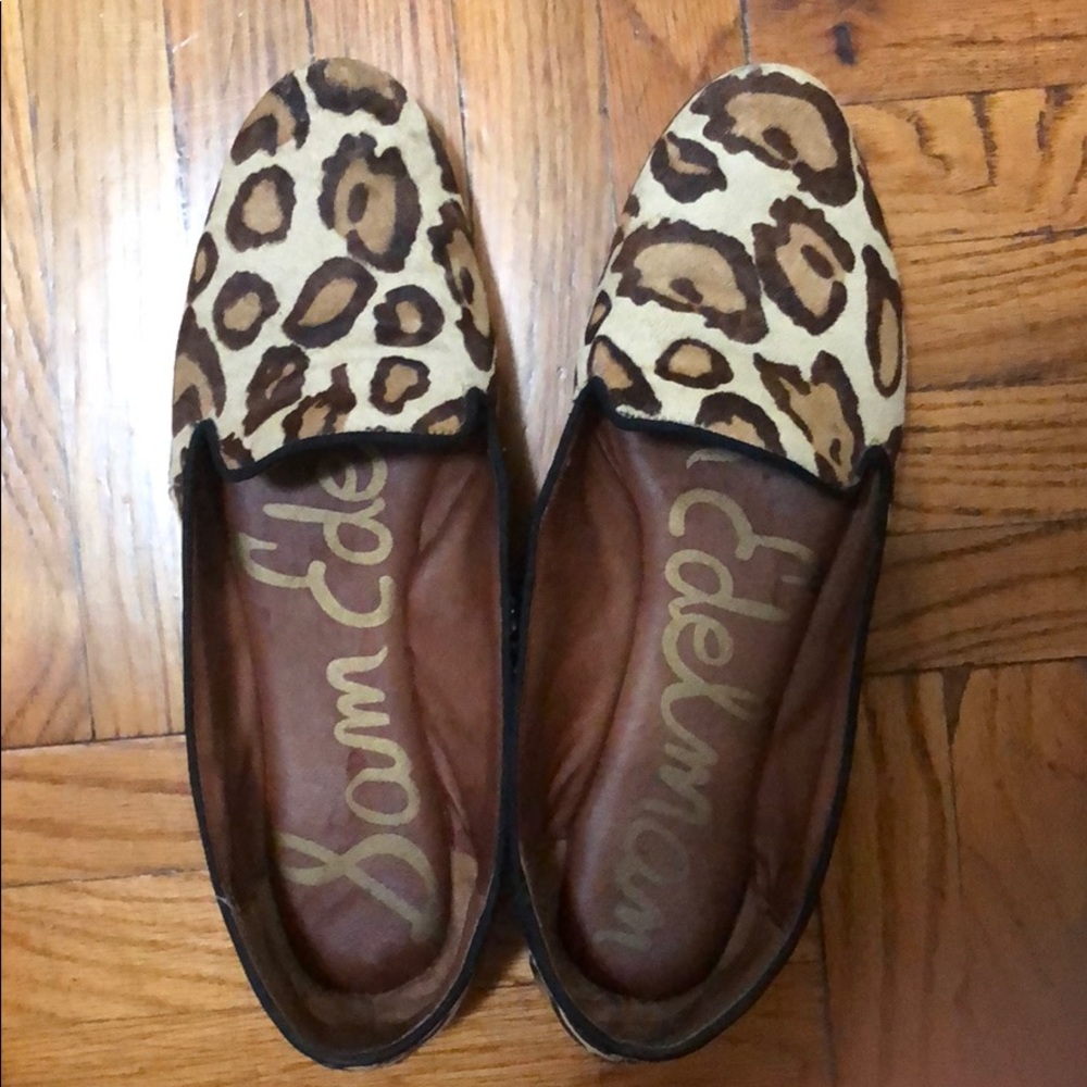 Sam Edelman Leopard flats